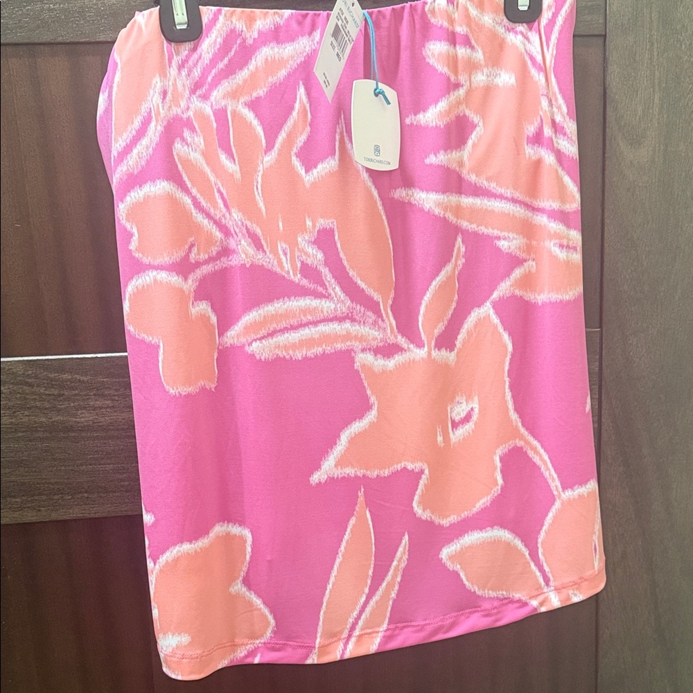 Pink and Orange Floral Shirt